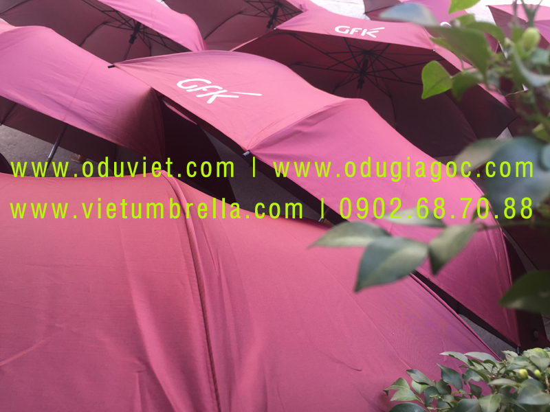 xưởng sản xuất ô dù cầm tay in logo quảng cáo